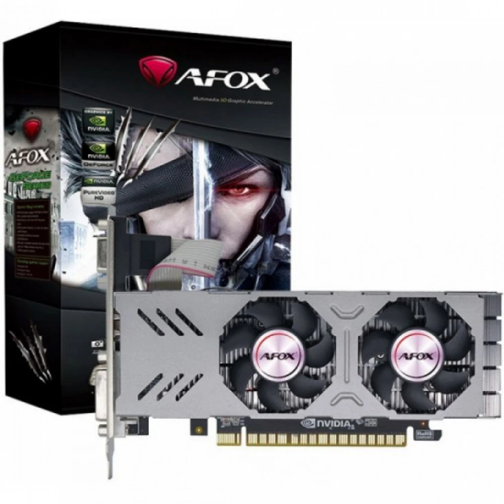 Видеокарта AFOX AF750-4096D5L4-V2 4 ГБ