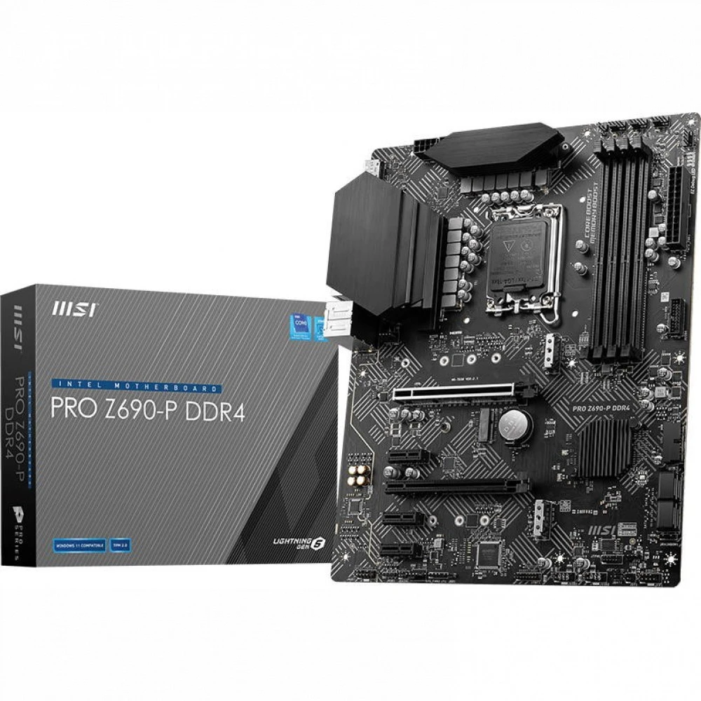 Материнская плата MSI PRO Z690-P DDR4 ATX, LGA 1700