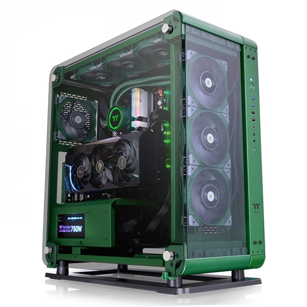 Корпус Thermaltake Core P6 TG Racing Green CA-1V2-00MCWN-00 Mid-Tower