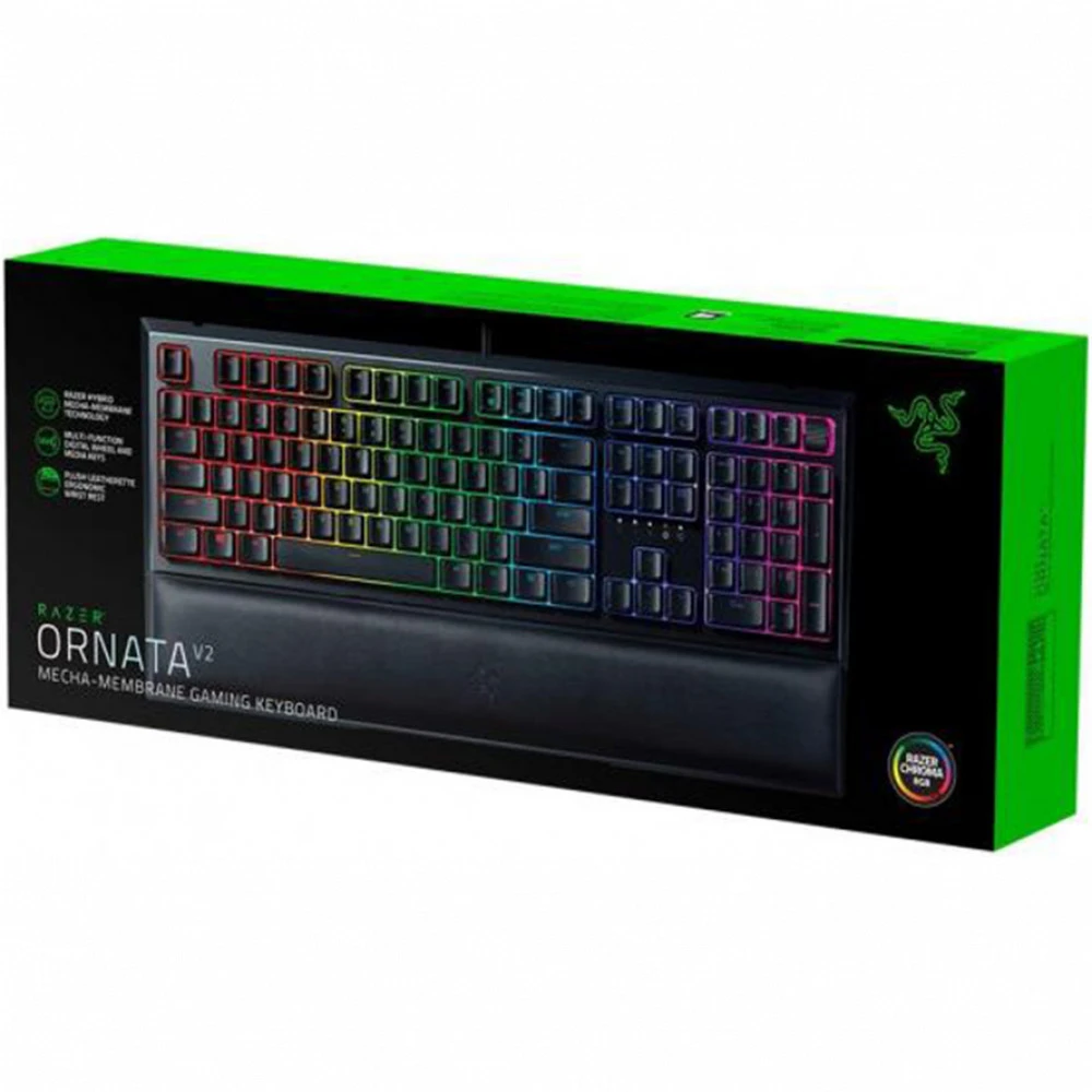 Клавиатура Razer Ornata V2 RZ03-03380100-R3M1 Проводная, USB
