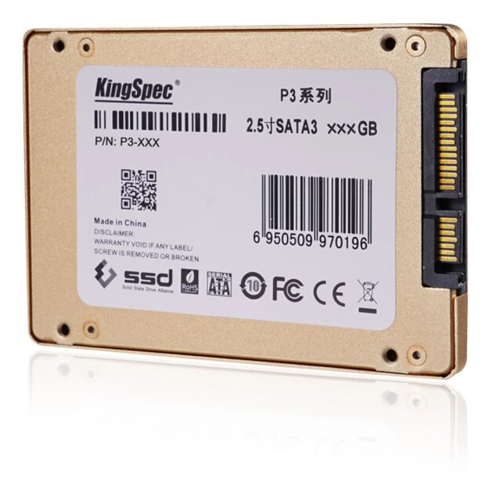 Жесткий диск KingSpec P4-480 SSD (твердотельные), 480 ГБ, 2.5 дюйма, SATA