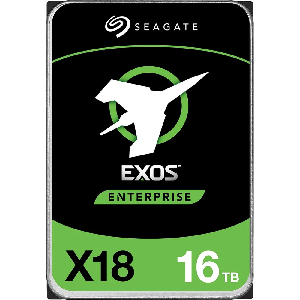 Серверный жесткий диск Seagate Exos X18 ST16000NM004J 3,5 LFF, 16 ТБ, SAS