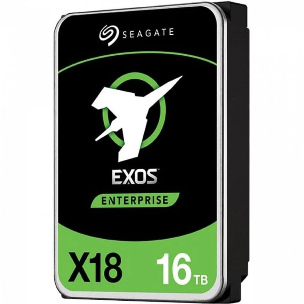 Серверный жесткий диск Seagate Exos X18 ST16000NM004J 3,5 LFF, 16 ТБ, SAS
