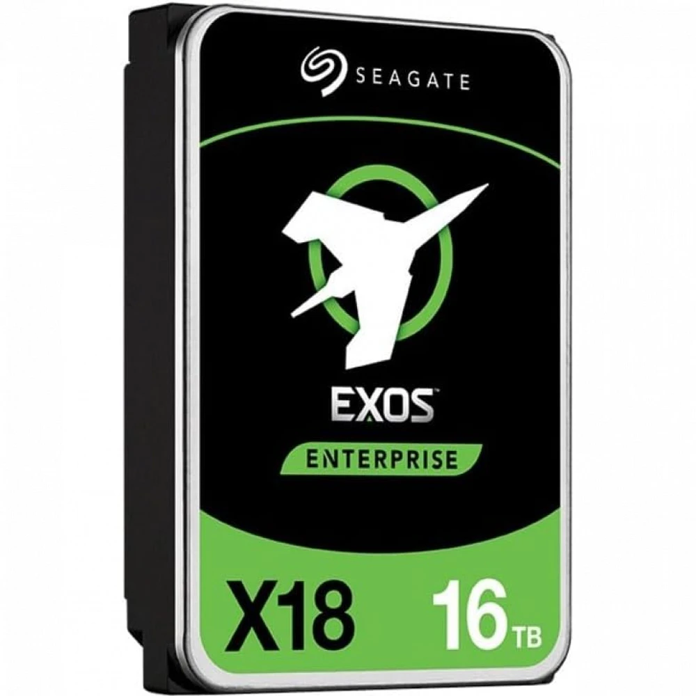 Серверный жесткий диск Seagate Exos X18 ST16000NM004J 3,5 LFF, 16 ТБ, SAS