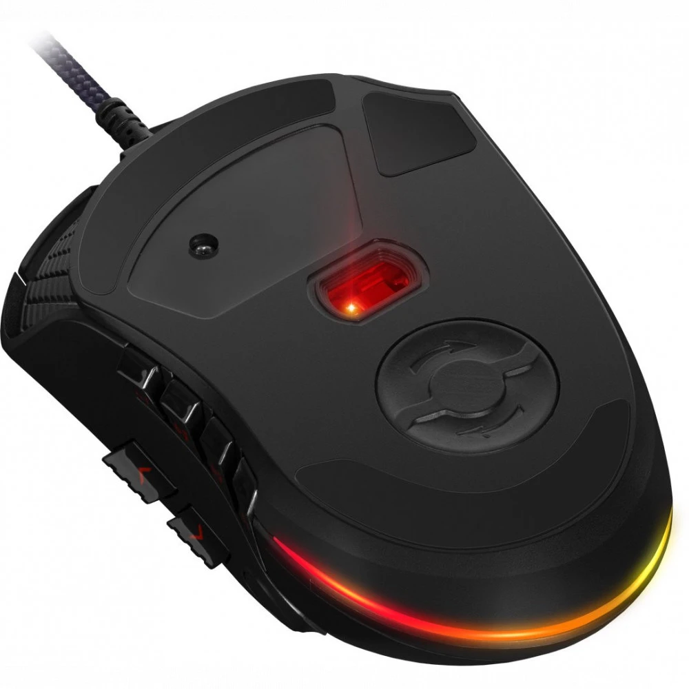 Мышь Defender Oversider GM-917 RGB 52917 Игровые, Проводная
