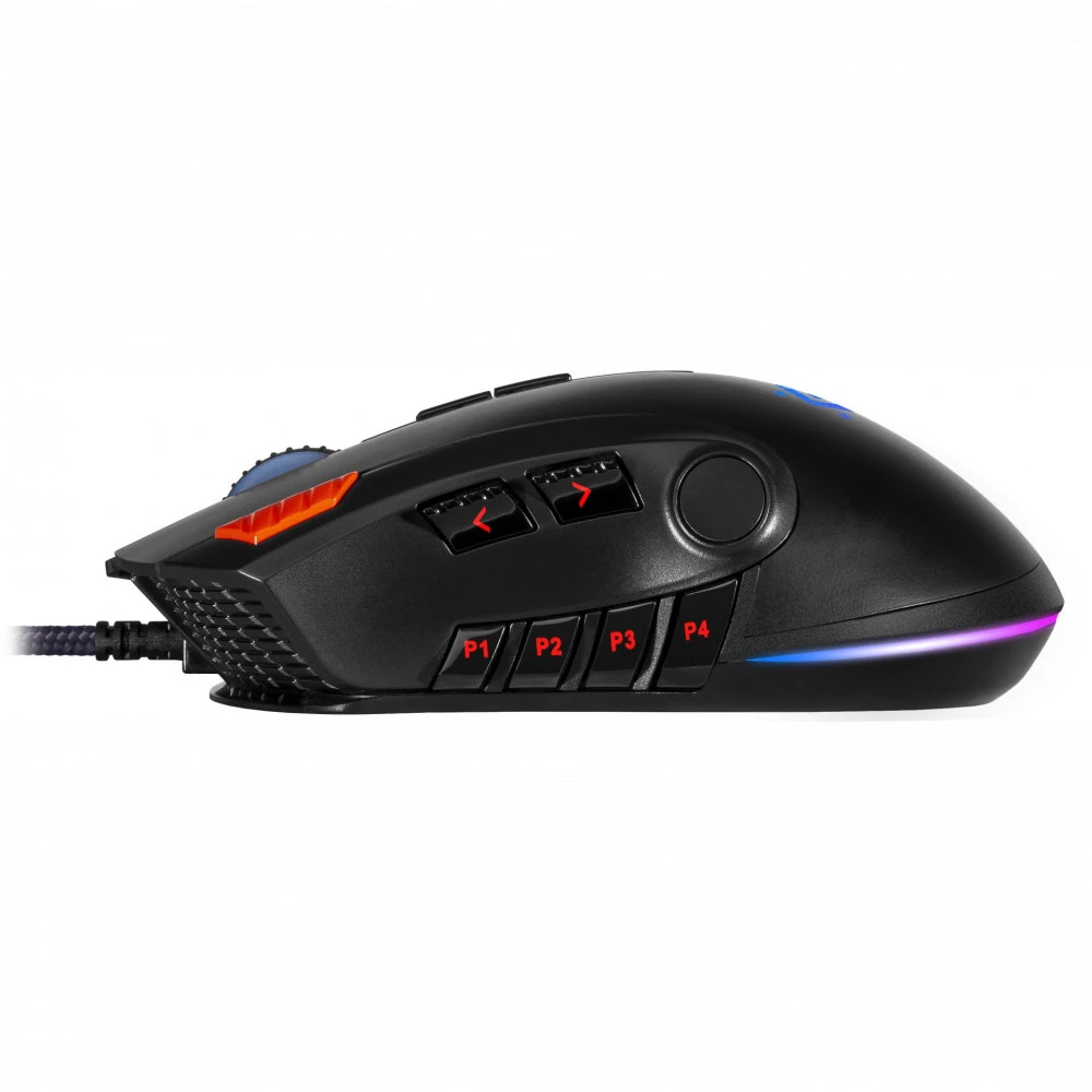 Мышь Defender Oversider GM-917 RGB 52917 Игровые, Проводная