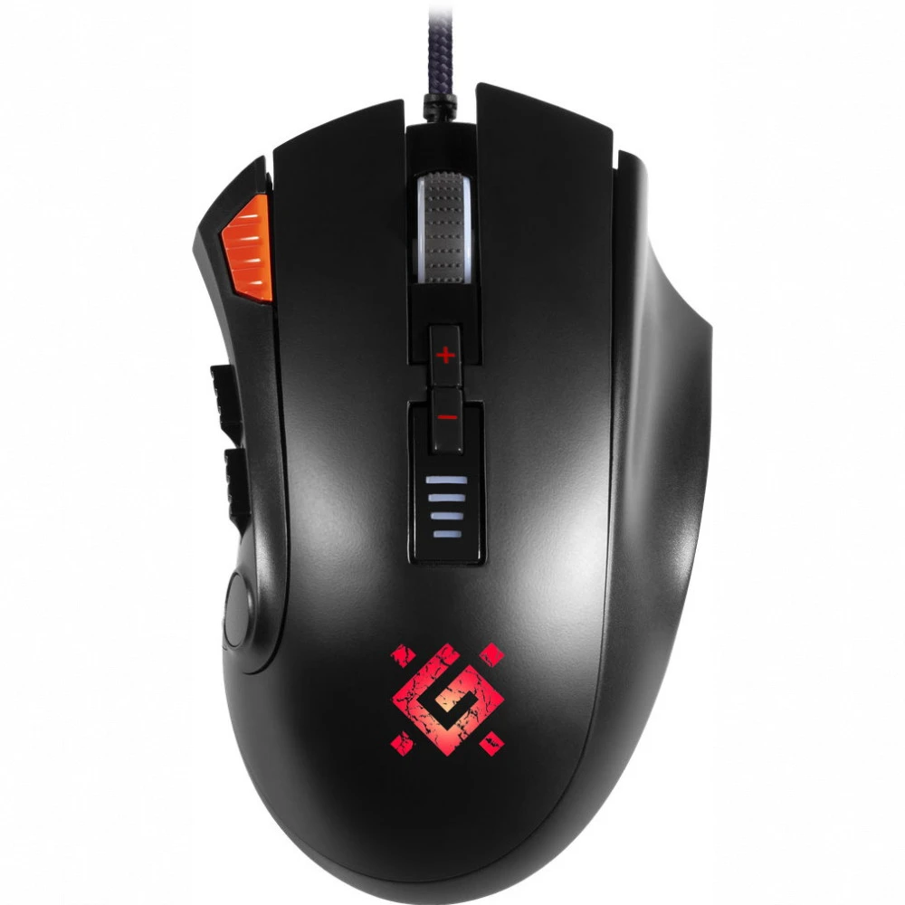 Мышь Defender Oversider GM-917 RGB 52917 Игровые, Проводная