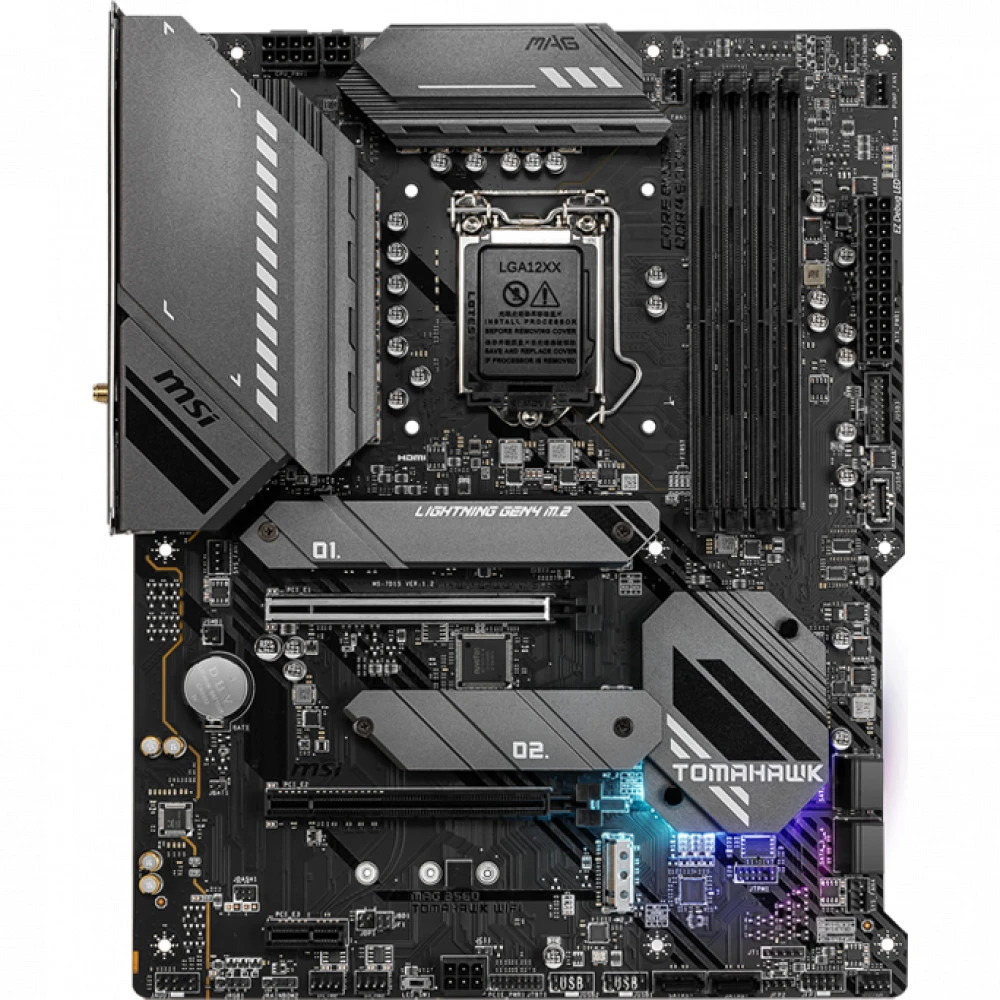 Материнская плата MSI MAG B560 TOMAHAWK WIFI ATX, LGA 1200