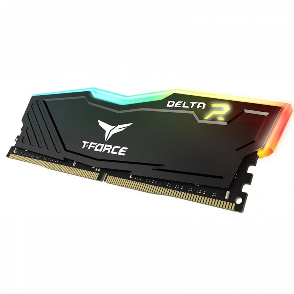 ОЗУ Team Group T-Force Delta RGB TF3D416G3200HC16FDC01 DIMM, DDR4, 16 Гб (2 х 8 Гб), 3200 МГц
