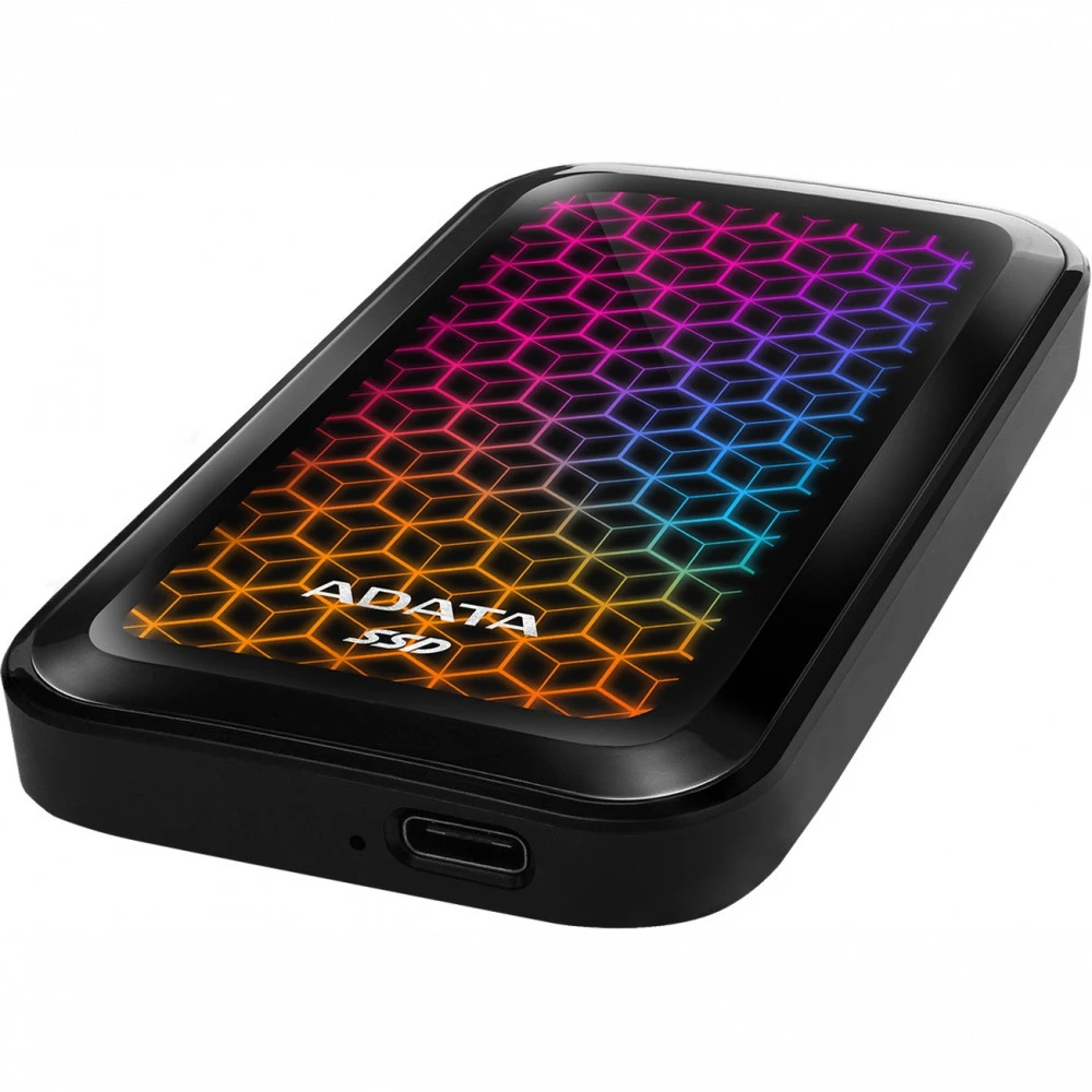 Внешние накопители ADATA SE770G ASE770G-512GU32G2-CBK 512 Гб