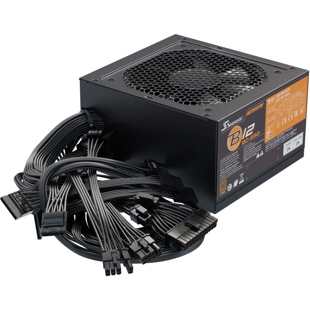 Блок питания Seasonic B12 BC BC-850 850 Вт, 80+ Bronze