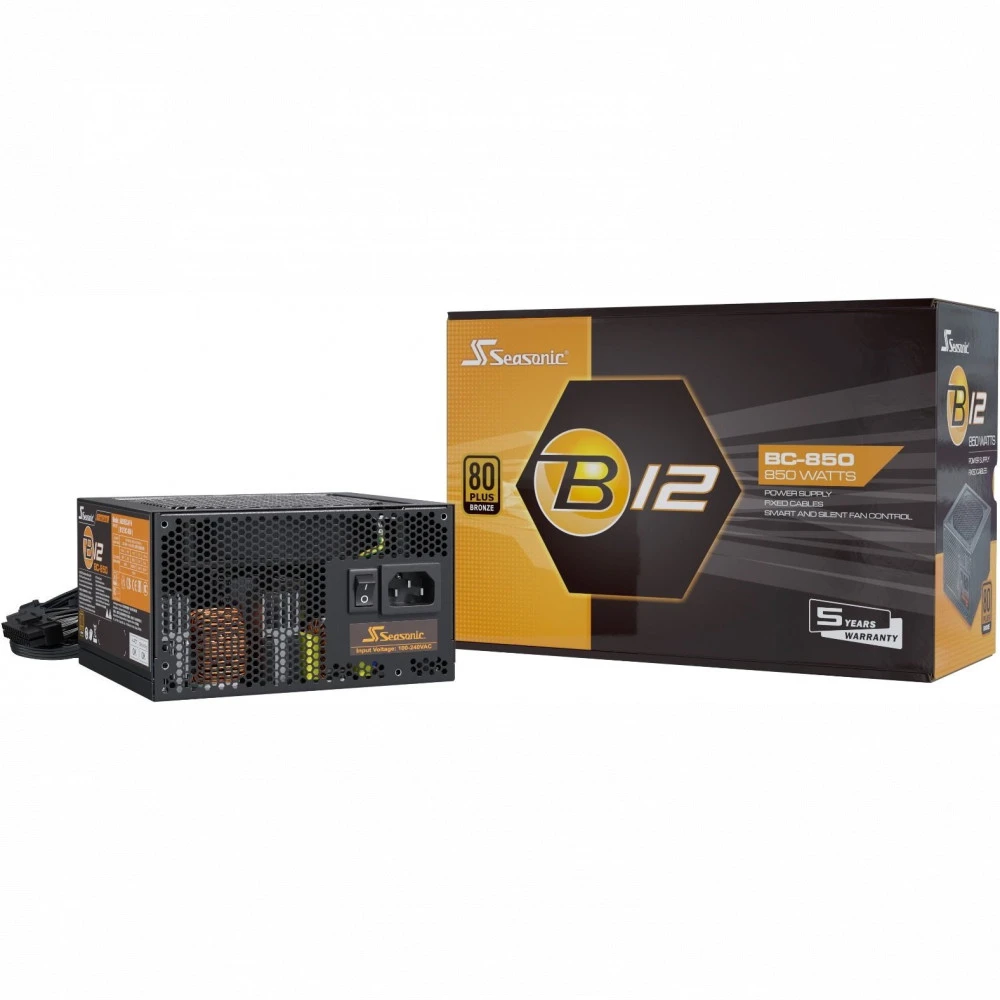 Блок питания Seasonic B12 BC BC-850 850 Вт, 80+ Bronze