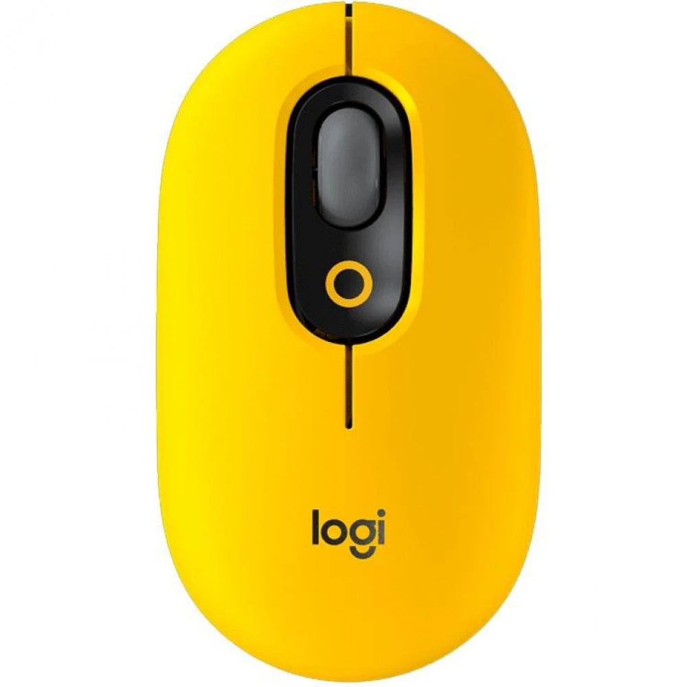 Мышь Logitech POP Mouse with Emoji Yellow 910-006546 Премиальные, Беспроводная