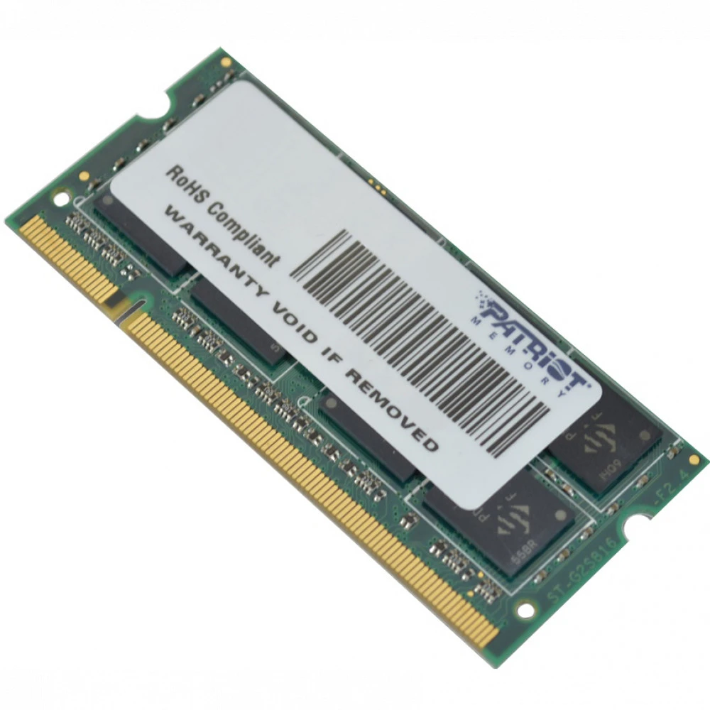 ОЗУ Patriot 4 ГБ PSD24G8002S SO-DIMM, DDR2, 4 Гб, 800 МГц
