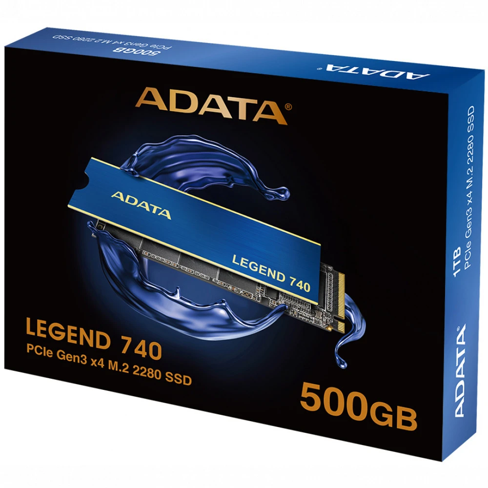 Жесткий диск ADATA Legend 740 ALEG-740-500GCS SSD (твердотельные), 500 ГБ, M.2