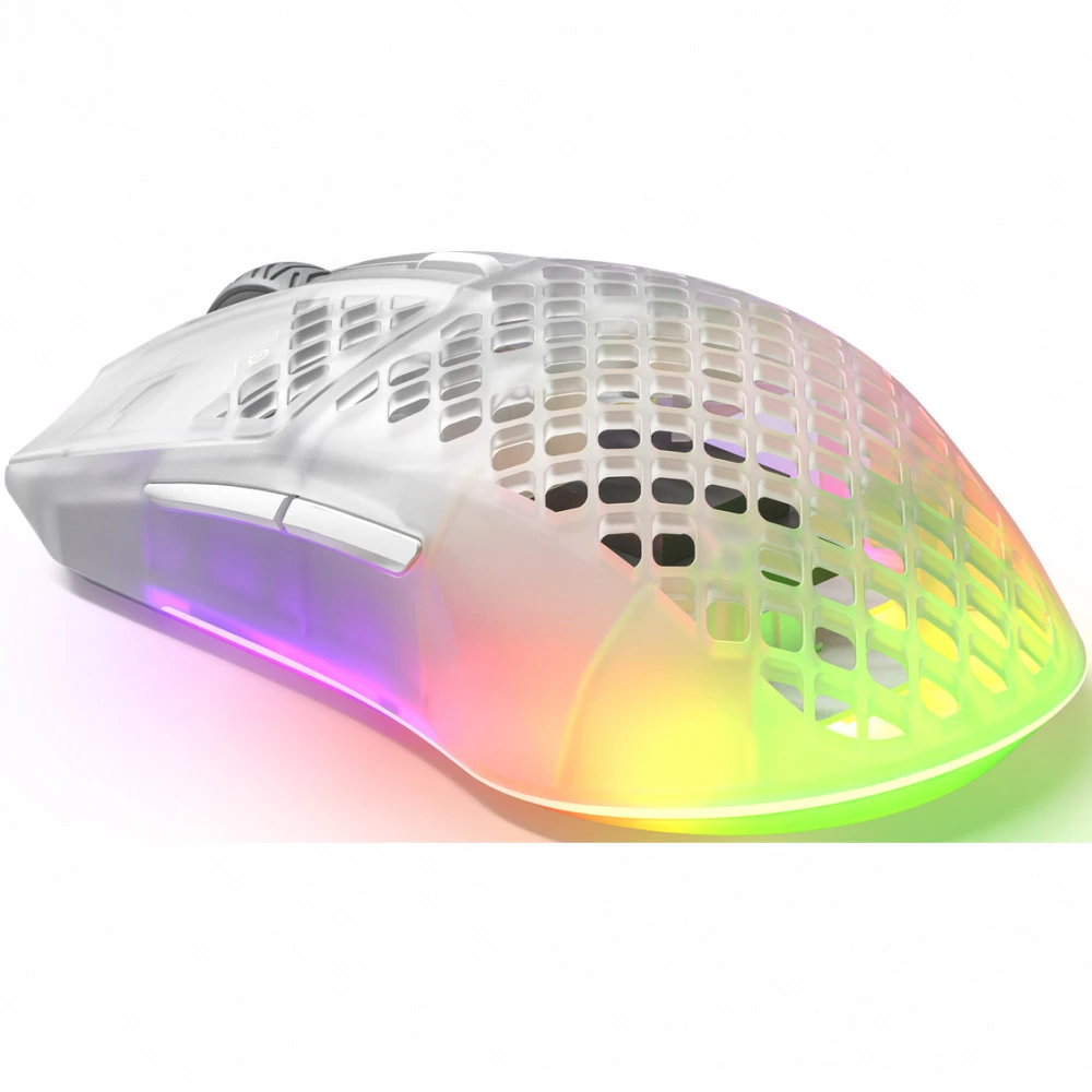 Мышь SteelSeries Aerox 3 Wireless (2022) Ghost 62610 Игровые, Беспроводная