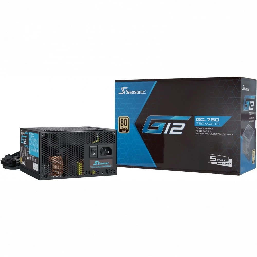 Блок питания Seasonic G12 GC-750 750 Вт, 80+ Gold