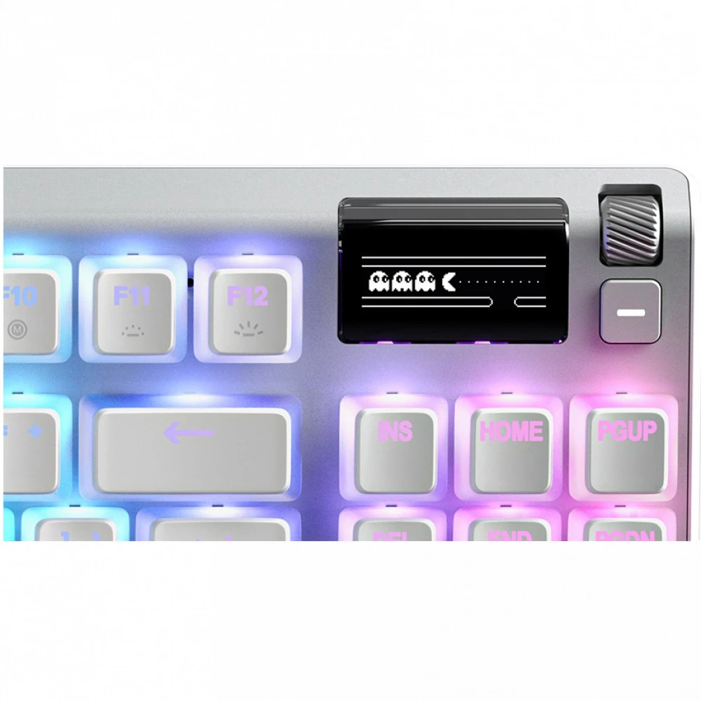 Клавиатура SteelSeries Apex 7 TKL Ghost US 64656 Проводная, USB