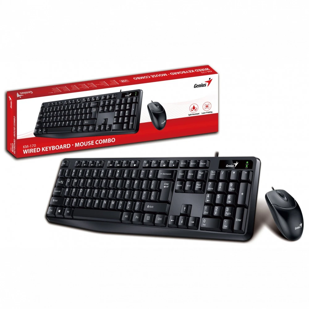 Клавиатура + мышь EnGenius Smart КМ-170 клавиатура+мышь 31330006403