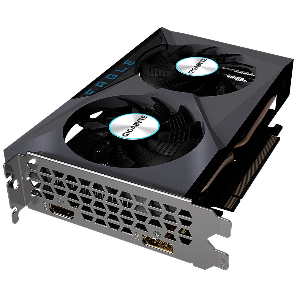 Видеокарта Gigabyte RX 6500 XT EAGLE 4G GV-R65XTEAGLE-4GD 4 ГБ