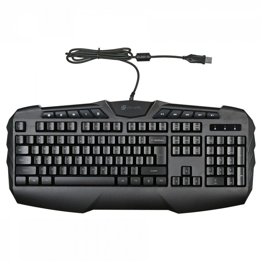 Клавиатура Oklick 777G PSYCHO 1061949 Проводная, USB