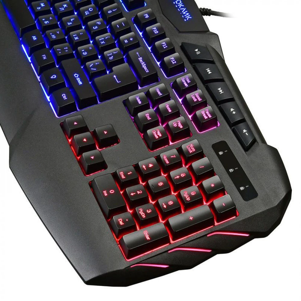 Клавиатура Oklick 777G PSYCHO 1061949 Проводная, USB