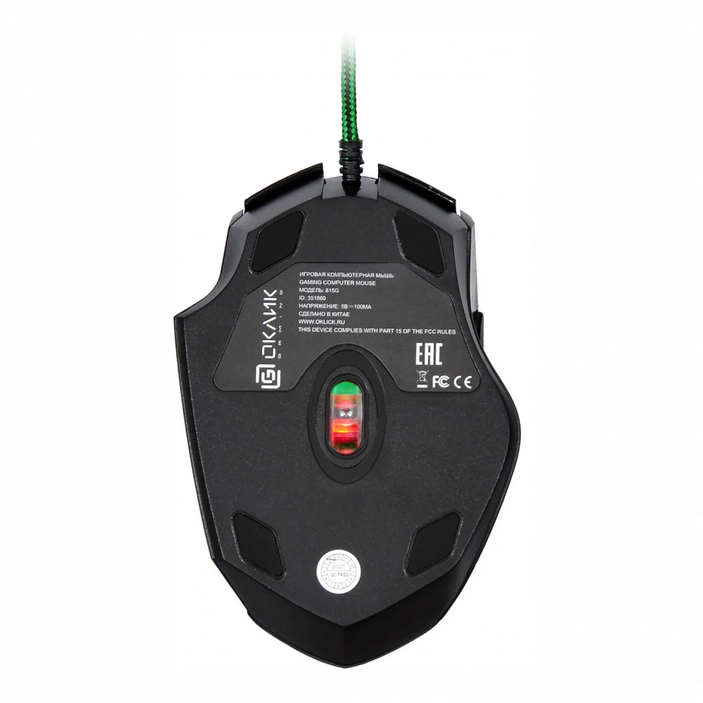 Мышь Oklick 815G INFERNO 351860 Игровые, Проводная