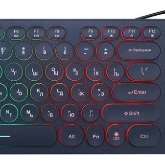 Клавиатура Oklick 420MRL 1091226 Проводная, USB
