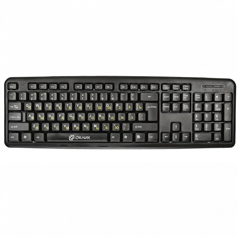 Клавиатура Oklick 130M 337077 Проводная