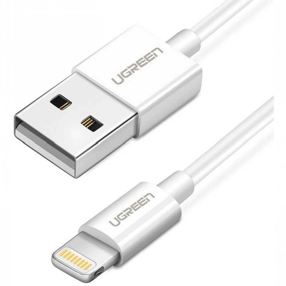 Кабель интерфейсный UGREEN US155 20728 USB Type A - Lightning (8pin)
