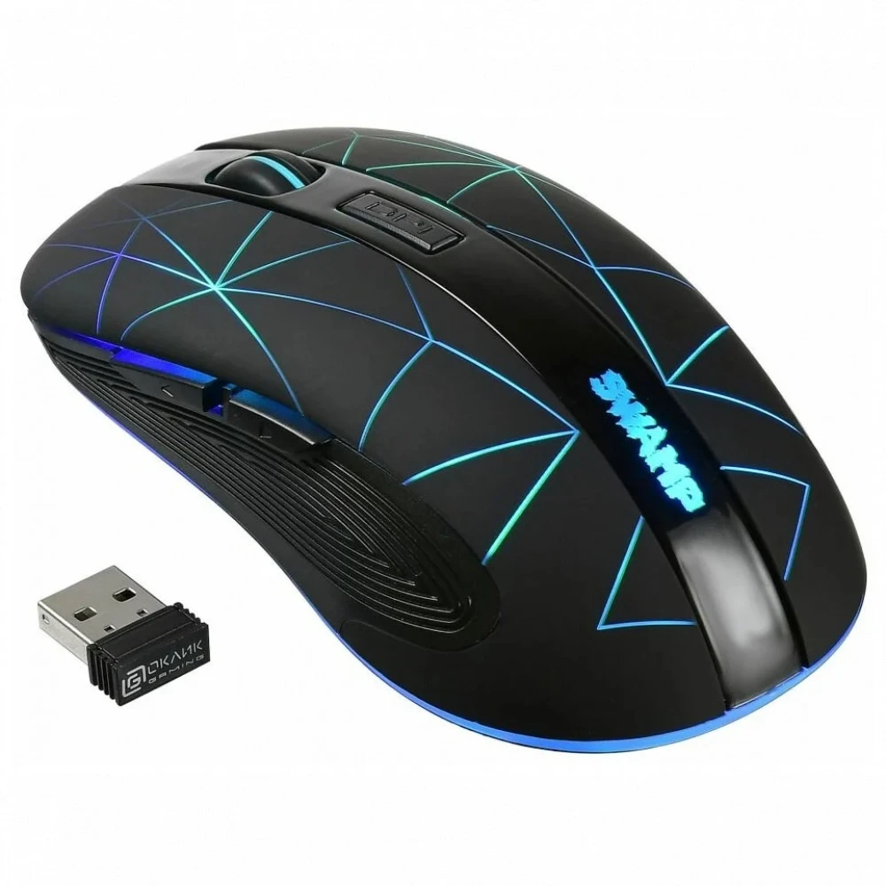 Мышь Oklick 975GW SWAMP 1018262 Игровые, Беспроводная