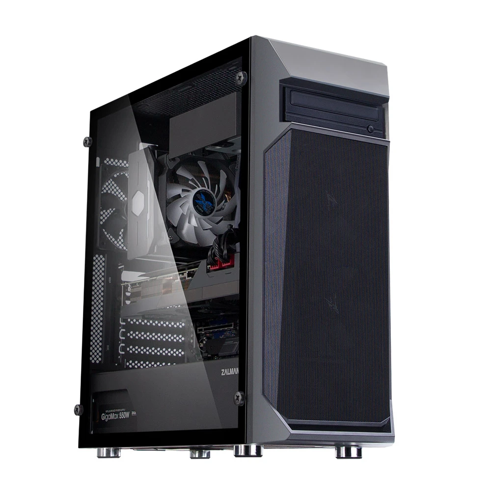 Корпус Zalman Z1 PLUS Zalman Z1 Plus Mid-Tower