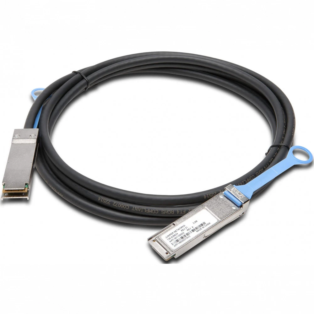 Кабель интерфейсный Juniper QFX-QSFP-DAC-3M QSFP+ - QSFP+ (40GBase-T)