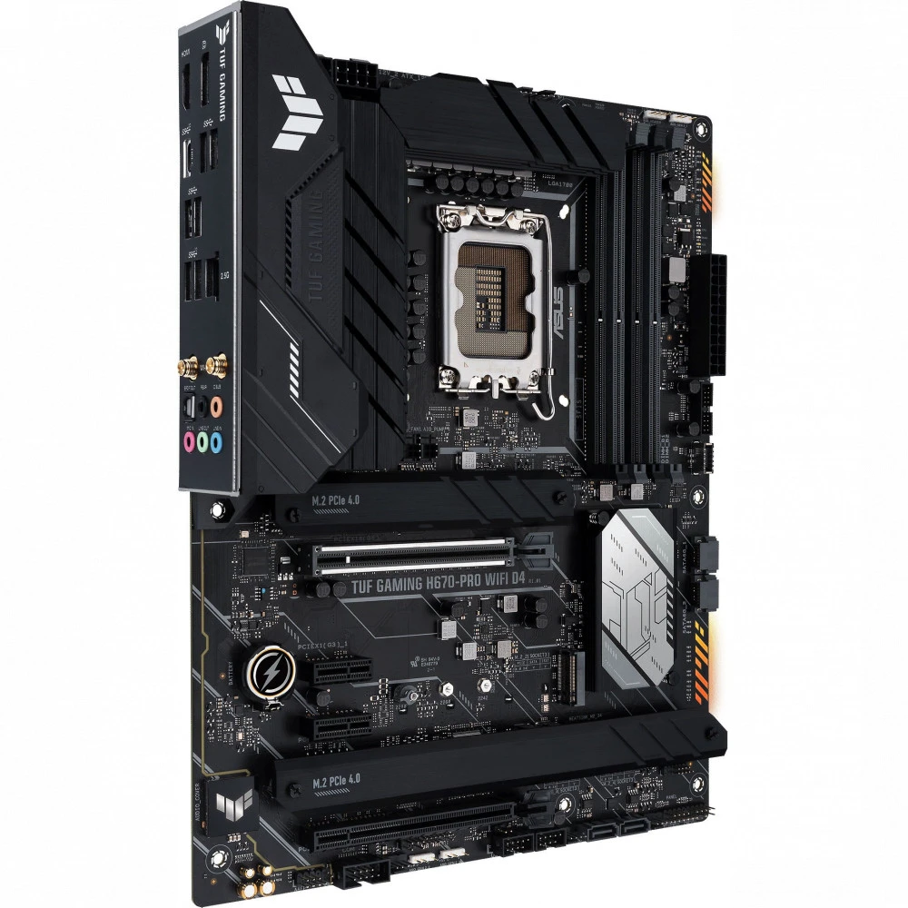 Материнская плата Asus TUF GAMING H670-PRO WIFI D4 90MB1900-M0EAY0 Micro-ATX, LGA 1700