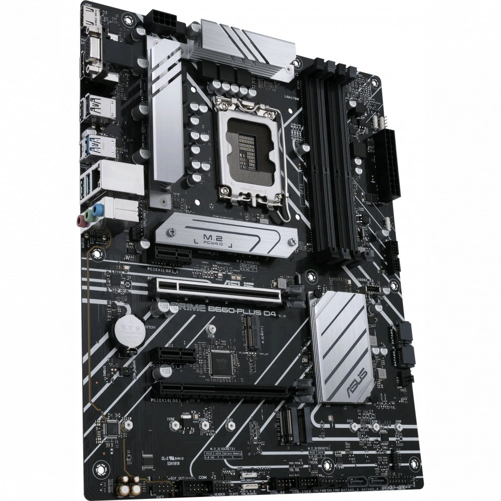 Материнская плата Asus PRIME B660-PLUS D4 ATX, LGA 1700