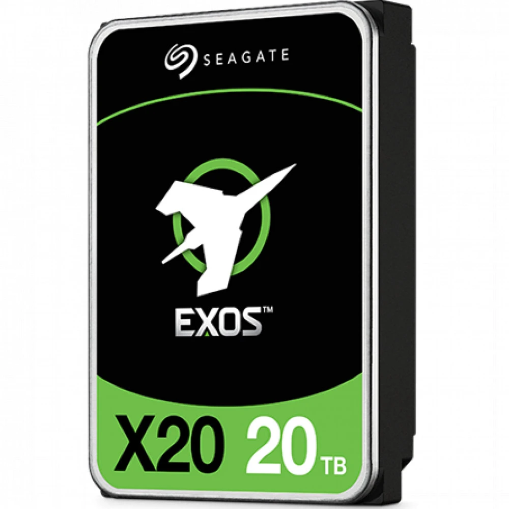 Серверный жесткий диск Seagate EXOS X20 ST20000NM007D 3,5 LFF, 20 ТБ, SATA
