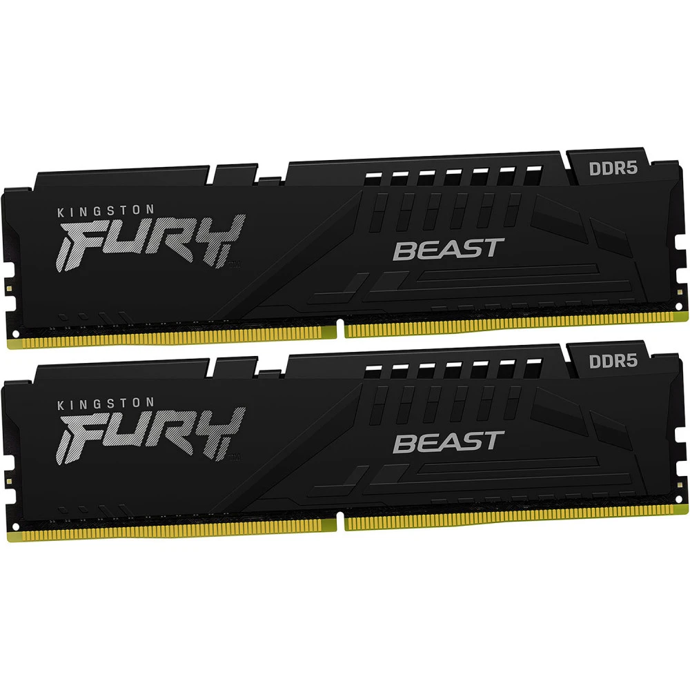 ОЗУ Kingston Fury Beast KF556C40BBK2-32 DIMM, DDR5, 32 Гб (2 х 16 Гб), 5600 МГц