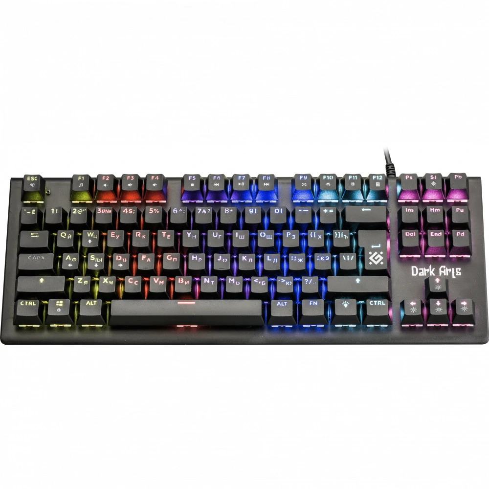 Клавиатура Defender DARK ARTS GK-375 RU 45375 Проводная, USB