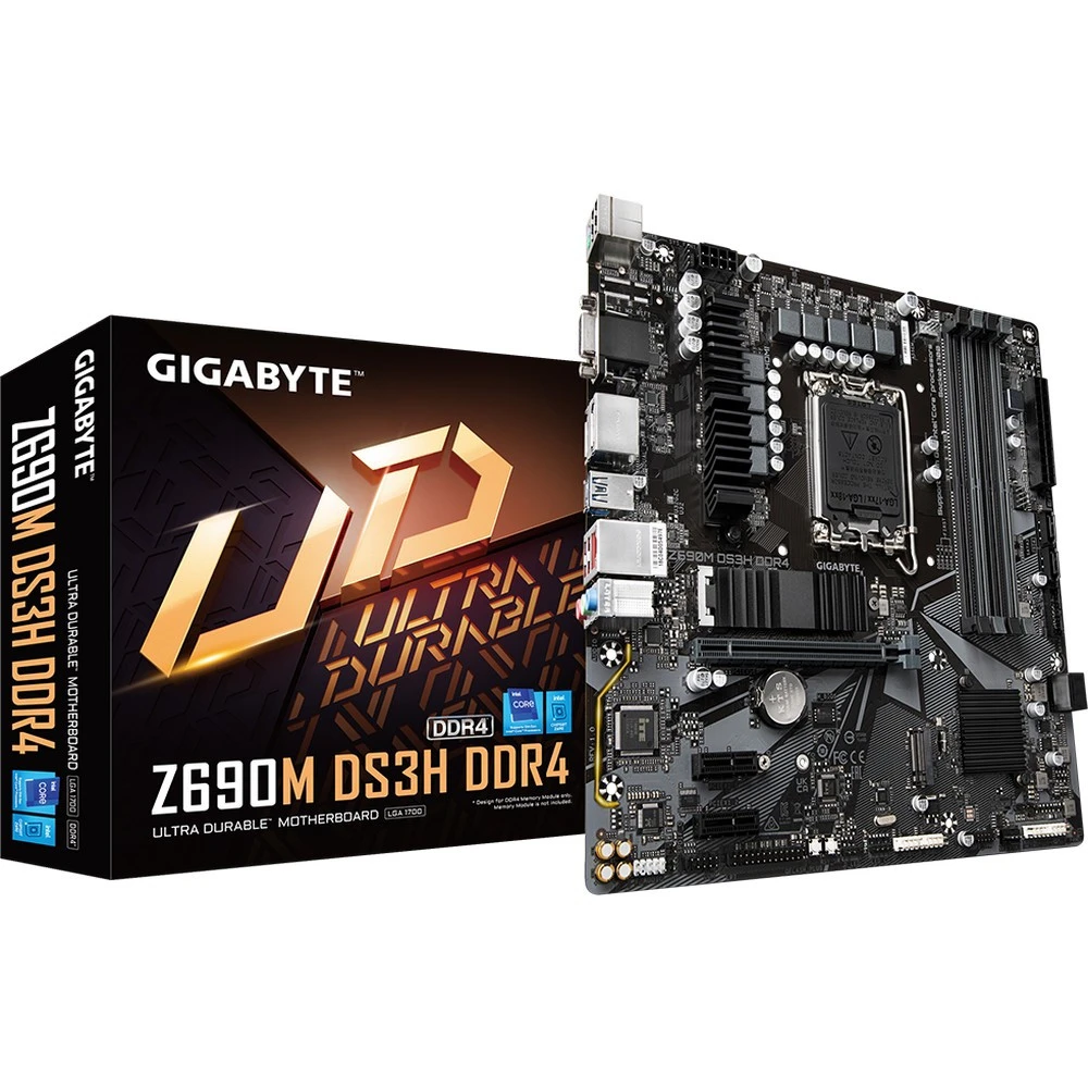 Материнская плата Gigabyte Z690M DS3H DDR4 ATX, LGA 1700