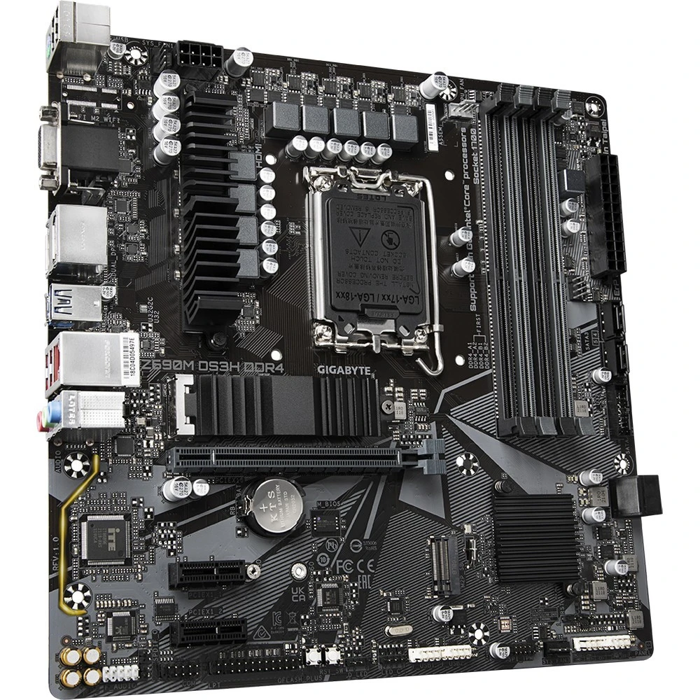 Материнская плата Gigabyte Z690M DS3H DDR4 ATX, LGA 1700