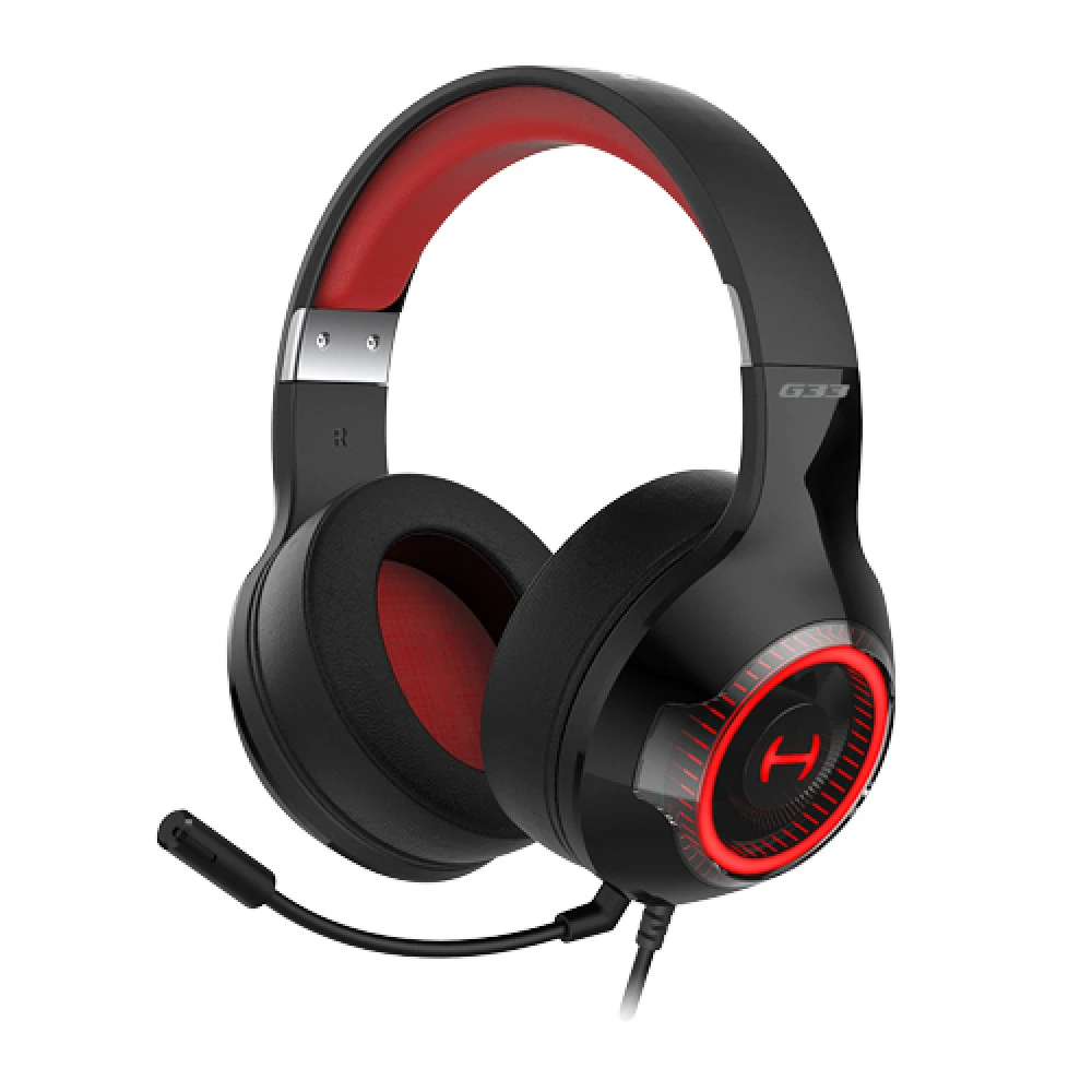 Наушники Edifier G33 черный/красный