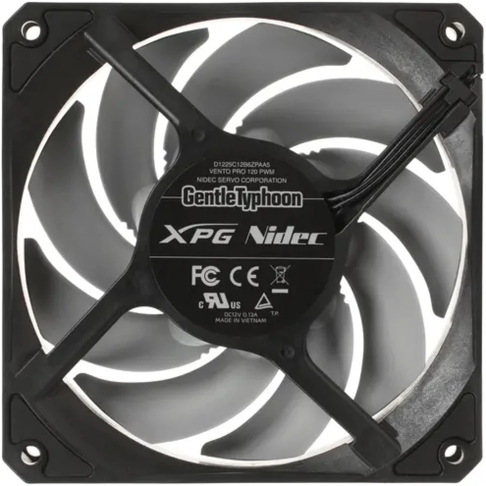 Система охлаждения XPG Vento Pro 120 PWM VENTOPRO120PWM-BKCWW Для системного блока