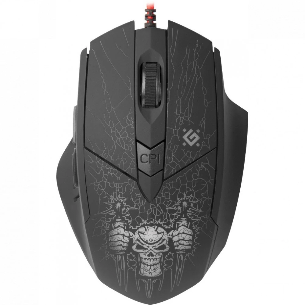 Мышь Defender Doom Fighter 52260 Игровые, Проводная