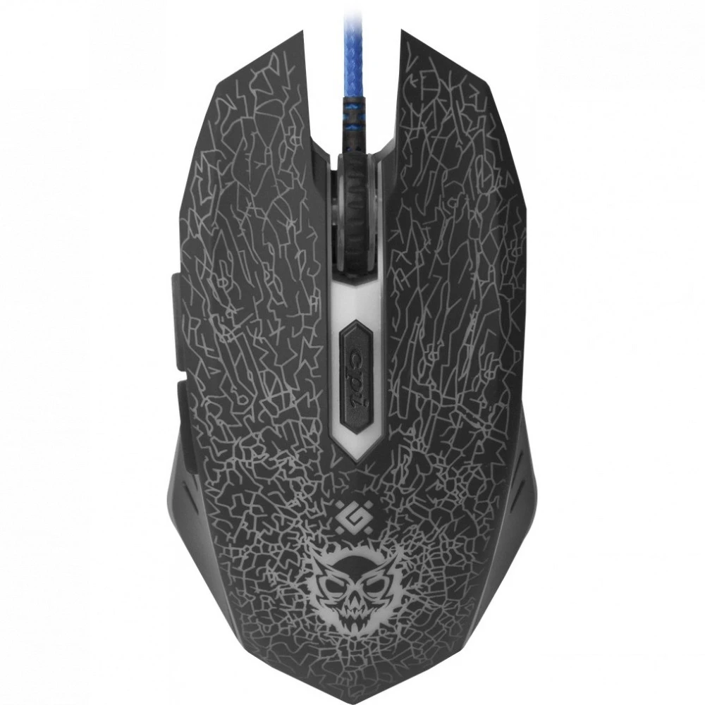 Мышь Defender Shock GM-110L 52110 Бюджетные, Проводная