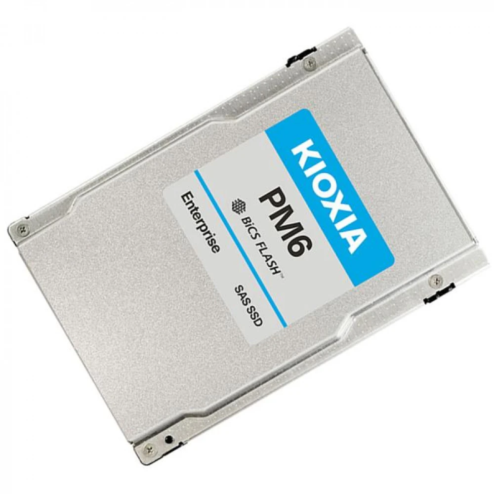 Жесткий диск KIOXIA (Toshiba) PM6-M Enterprise SSD KPM61MUG400G SSD (твердотельные), 400 ГБ, 2.5 дюйма, SAS