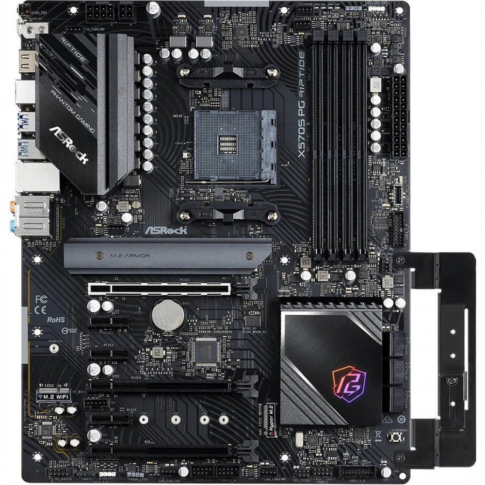 Материнская плата ASRock X570S PG RIPTIDE ATX, AMD AM4