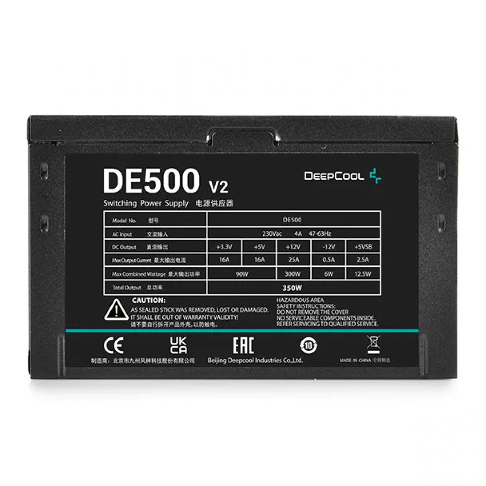 Блок питания Deepcool DE500 V2 DP-DE500US-PH 500 Вт