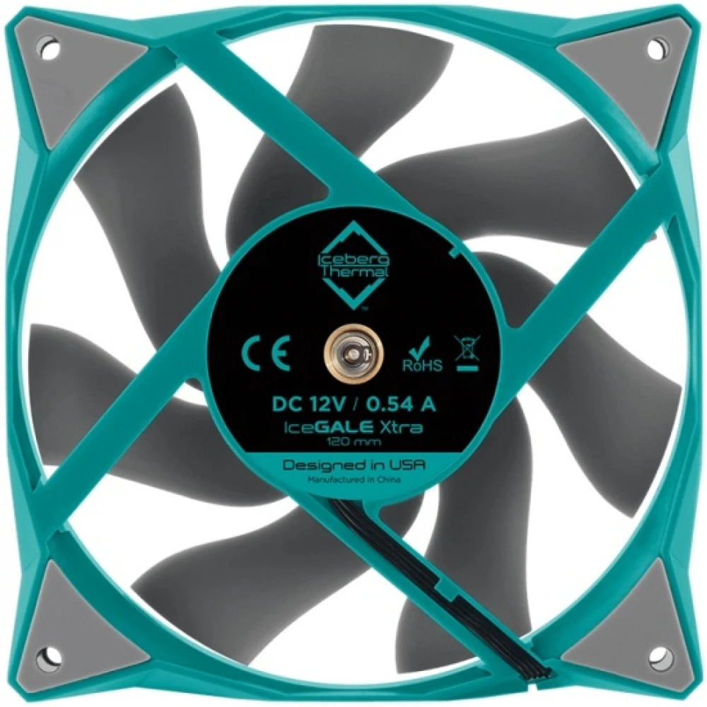 Система охлаждения Iceberg Thermal IceGALE Xtra IceGALEXtra120mmTEAL3P Для системного блока