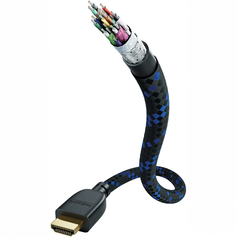 Кабель интерфейсный inakustik Prem II HDMI2.1 (2 метра) EAN:4001985520848 HDMI - Ethernet (RJ45) (LAN)