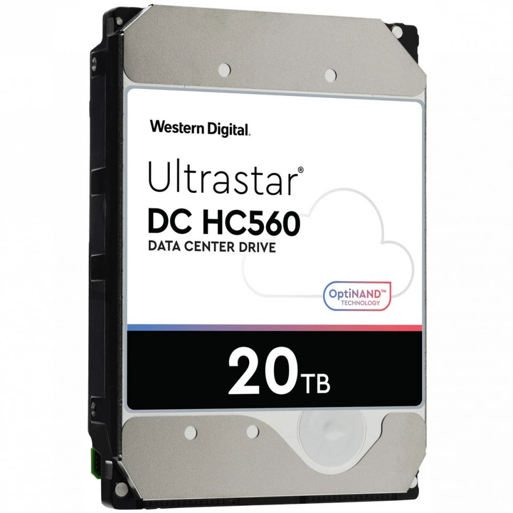 Жесткий диск Western Digital Ultrastar DC HC560 0F38755 HDD (классические), 20 ТБ, 3.5 дюйма, SATA